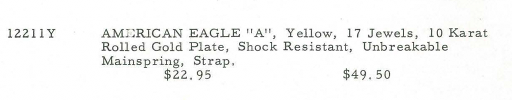 1960 American Eagle A