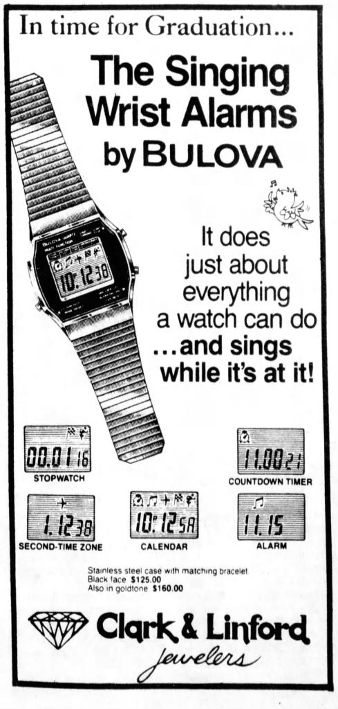 1980 Singing Wrist Alarms