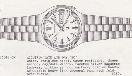 Accutron Day-Date BC