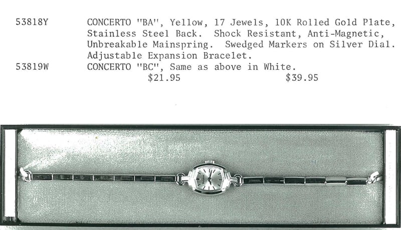 concerto linebook 1965