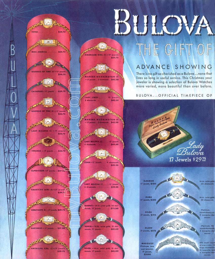 Bulova Ad 1938