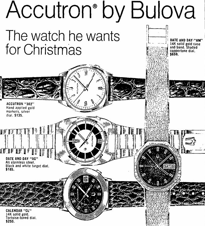 1967 Bulova Accutron "302"