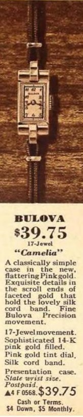 1940 Bulova "Camelia"