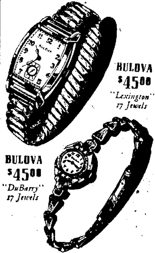 1947 Bulova Du Barry