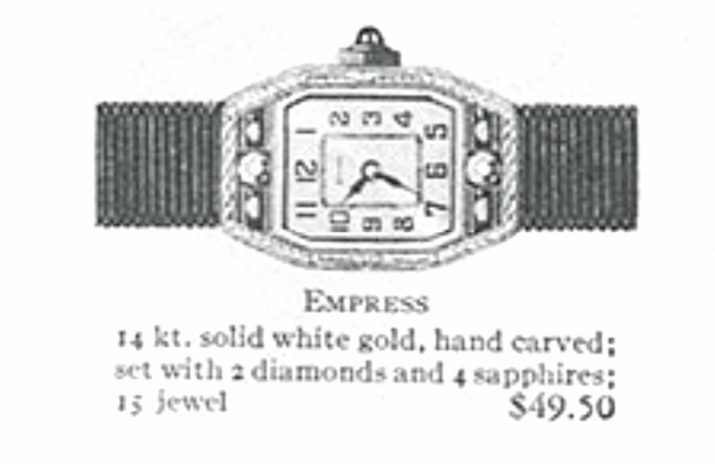 1926 Bulova Empress 10-14-21 Ad