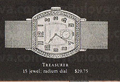 1928 Treasurer Ad