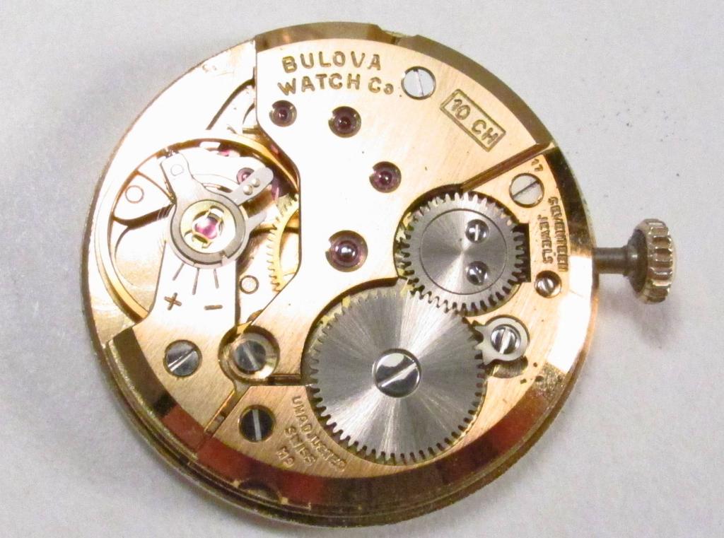 Bulova 10CH M9 Date Code, Found on Diamond Excellency Model