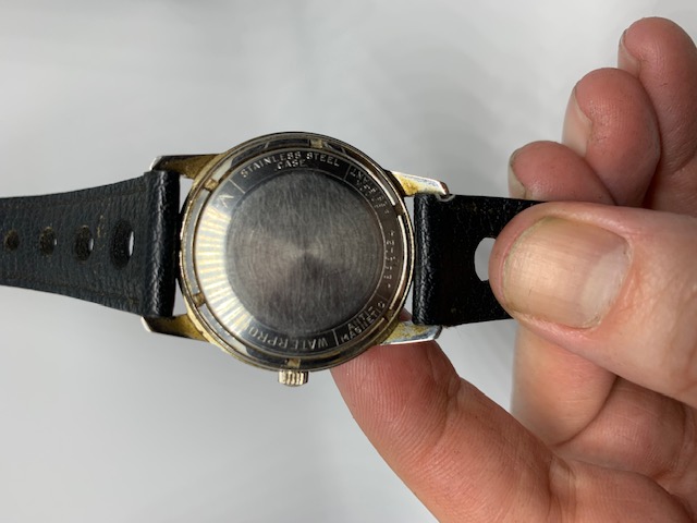 Back of watch