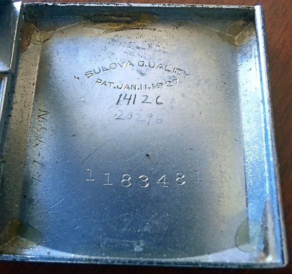 1932 Bulova 10AC Calendar watch 10AC Movement case serial number