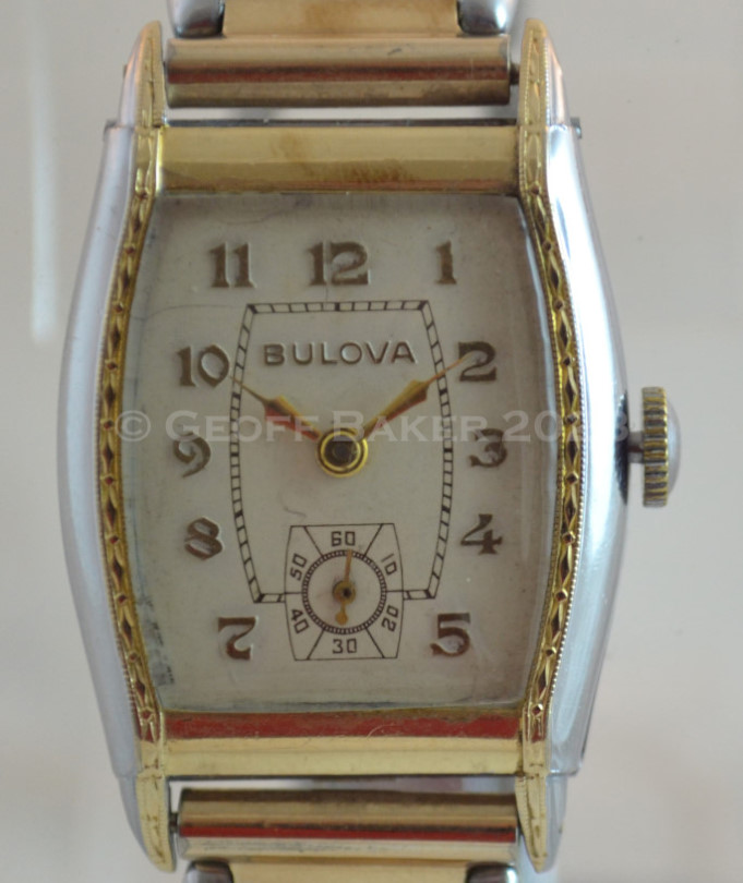 Geoffrey Baker 1932 Bulova Ambassador 4 watch 05252023