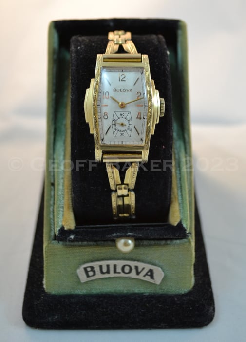Geoffrey L Baker 1938 Bulova American Clipper 4 watch 5/28/2023