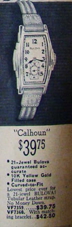 1937 Bulova Calhoun