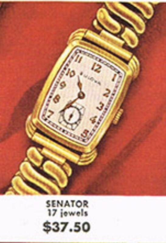 1940 Bulova Senator ad