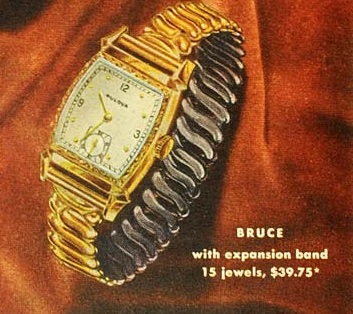 1946 Bulova Bruce ad