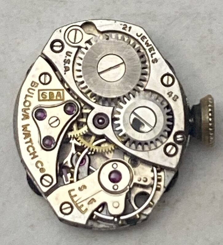 1948 Bulova Her Excellency “I” movement
