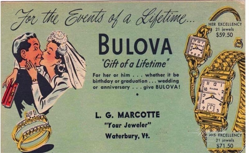 1948 Bulova His Excellency ad