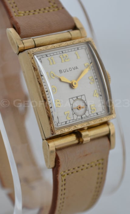 Geoffrey Baker 1950 Bulova 2 Photo Flip Watch 6/18/2023