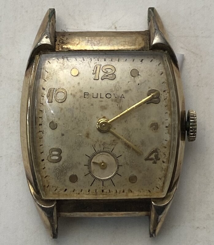 1950 Bulova Ruxton dial