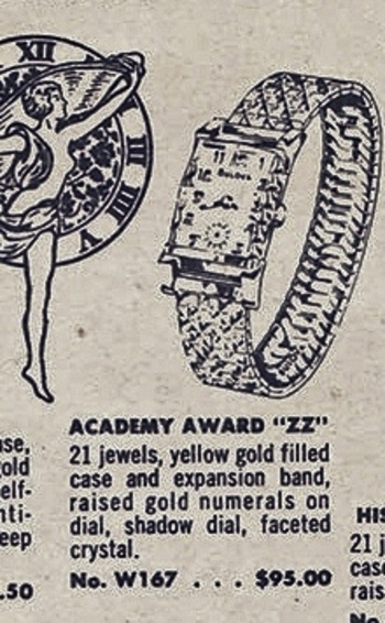 1952 Bulova Academy Award “ZZ” ad
