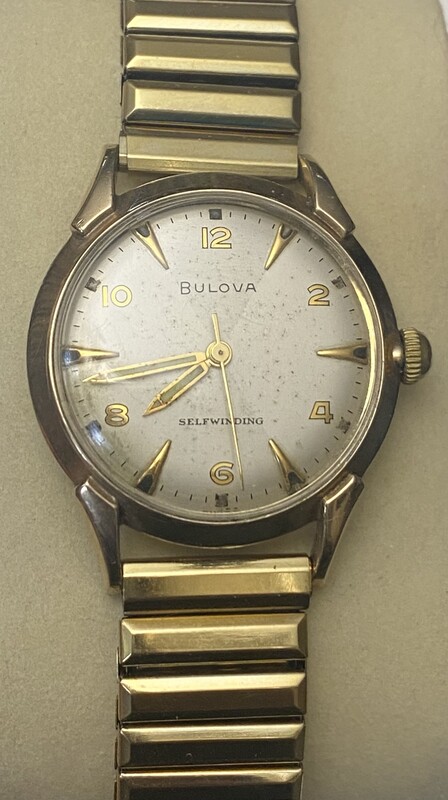 1957 Bulova Royal Clipper dial