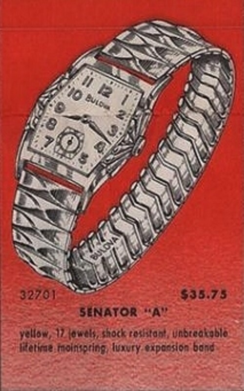 1960 Bulova Senator “A” ad