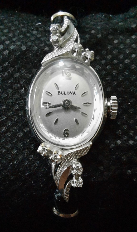 1967 Bulova 25 Year Diamond Service Watch