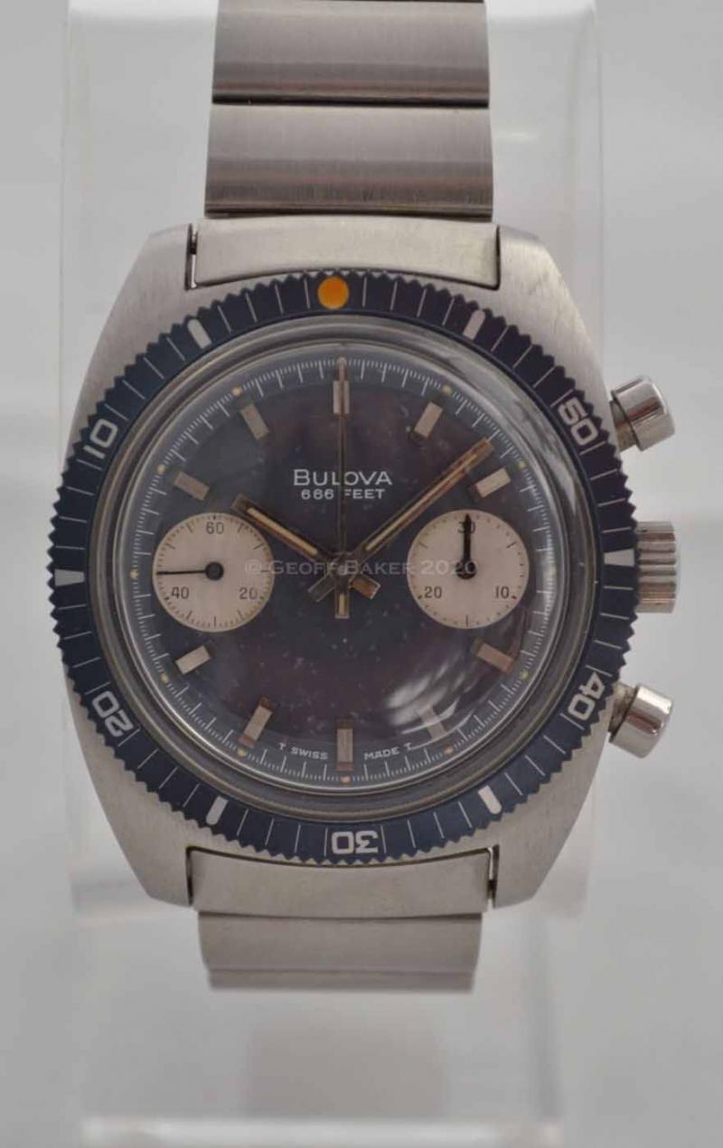 Geoffrey Baker 1971 Bulova Deep Sea Chronograph Watch 07 01 2020 1
