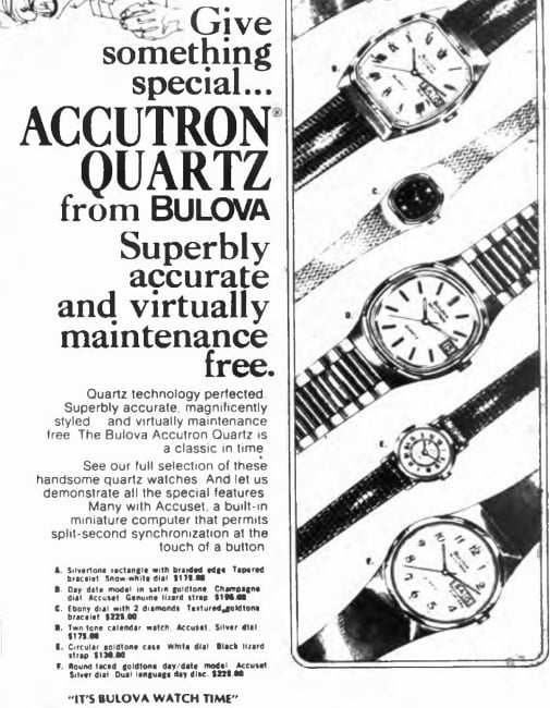 1978 Bulova watch