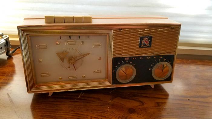 1959 Bulova Clock Radio