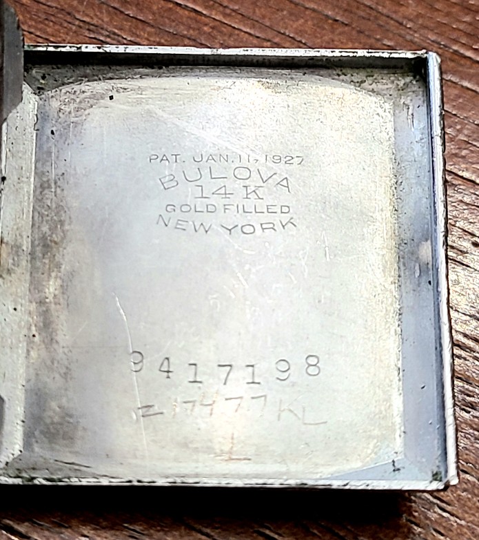 1929 Bulova Unk 1-10-21 Mens IC