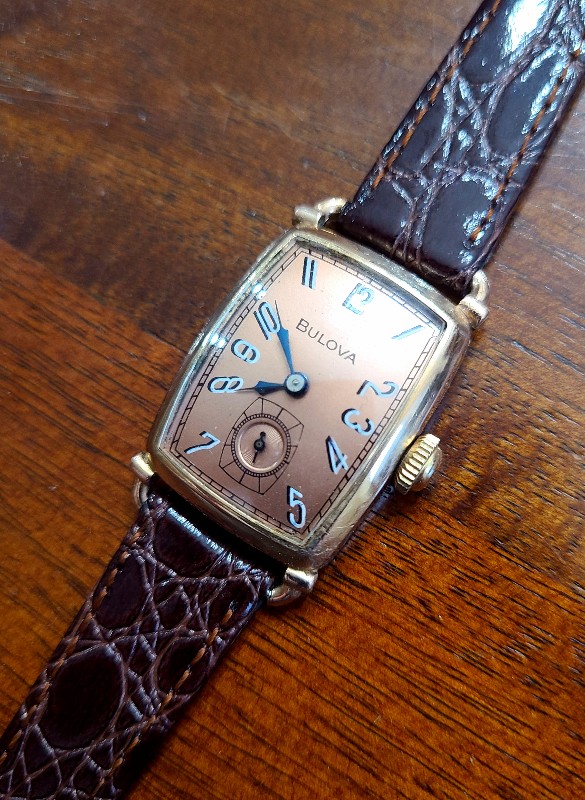1952 HAMILTON USA 'Spencer' 10K Gold Gents Dress Watch – empressissi