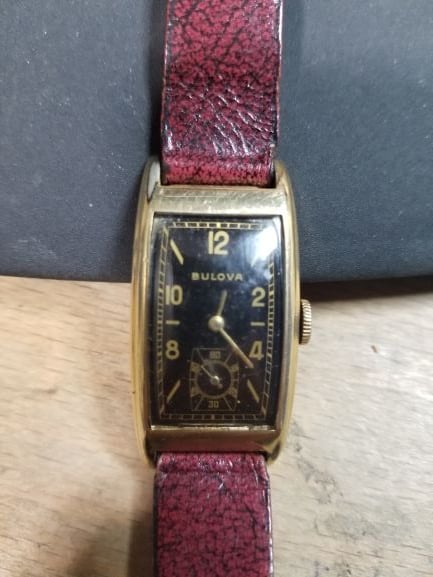 1938 Bulova Minute man D watch