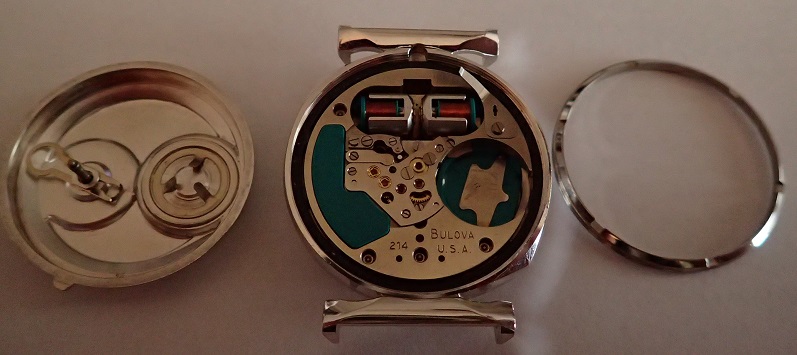 1960 Movement and inside caseback