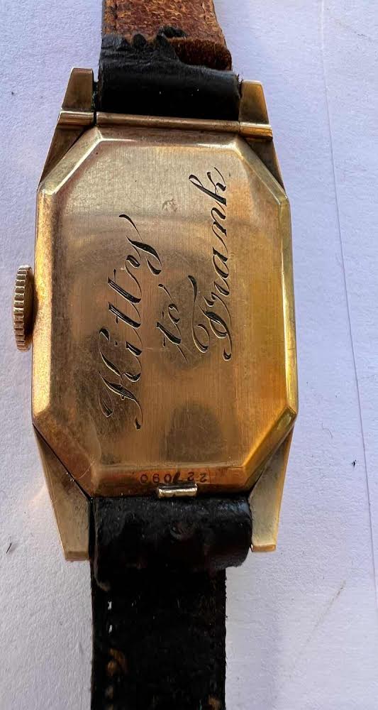 Back of Grandfathers watch 2/10/22