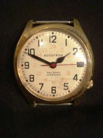 Bulova Accutron Railroad Approved wristwatch