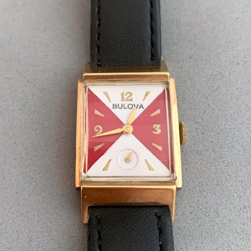 Front face of Blova watch