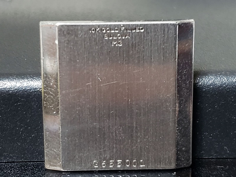 Caseback 10K Gold Filled - M3 Datecode - 655001 Serial