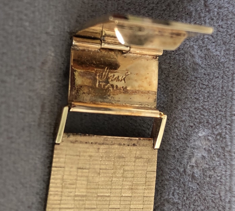 Clasp with Italy Stamp