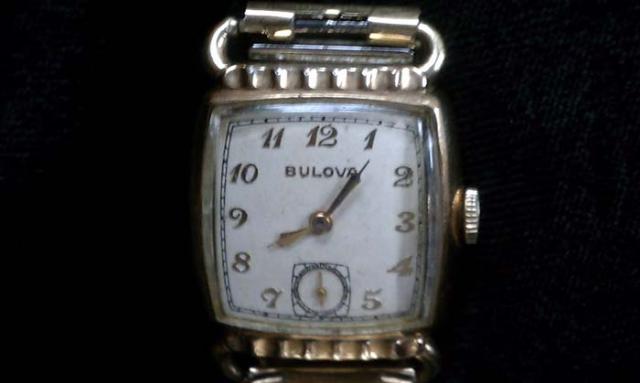 Bulova watch front