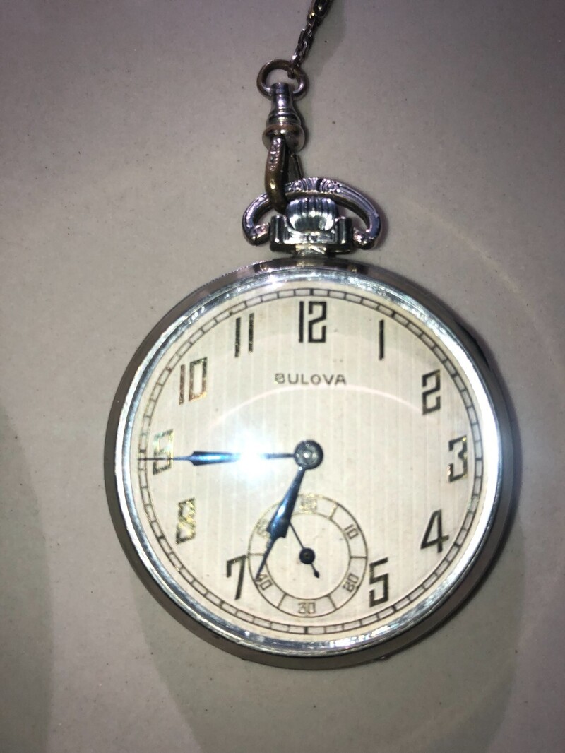 Front of watch