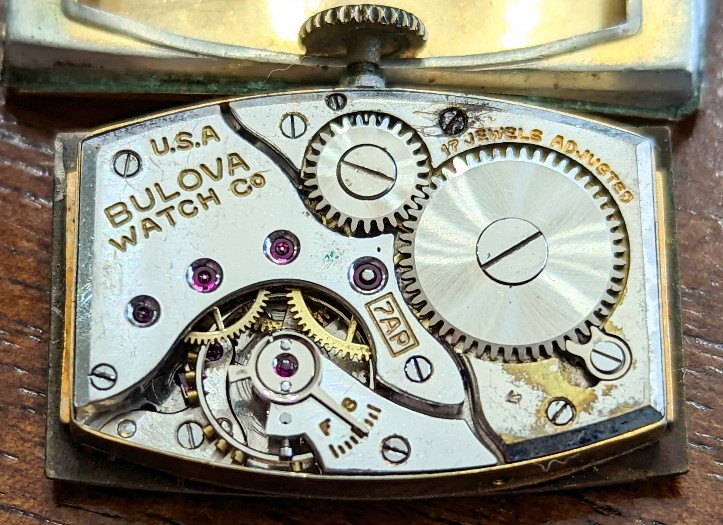 1937 Bulova Set With 2 Diamonds 9-17-22 M