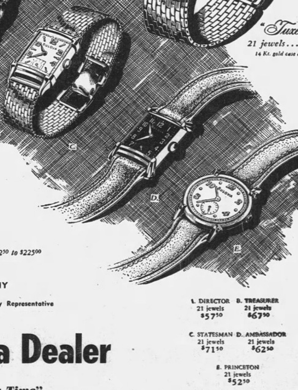 1946 Bulova Statesman 11-12-21 Ad