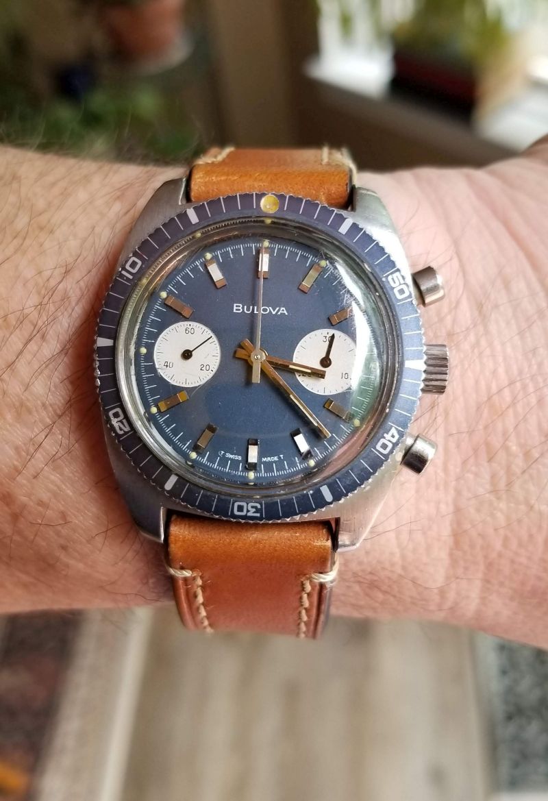 1969 Bulova Deep Sea Chronograph watch
