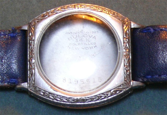 1928 Bulova Conqueror watch