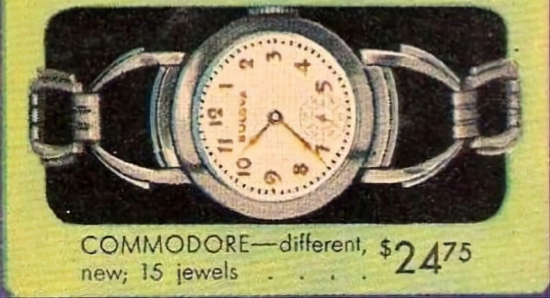 1935 Bulova Commodore 6-5-22 Ad