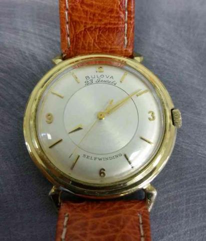 1959 Bulova 23 Mystery Dial watch