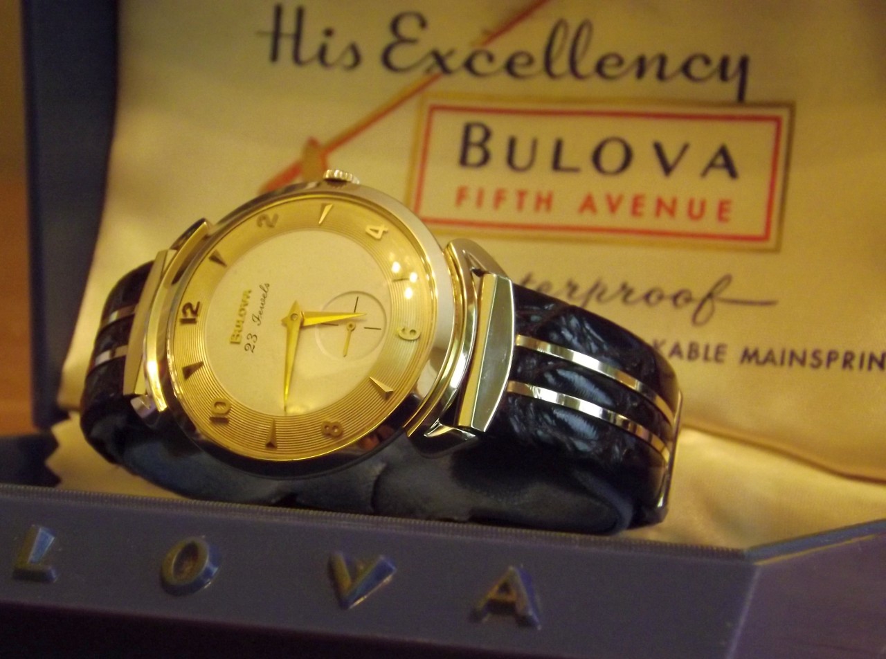 Bulova 'His Excellency' watch face