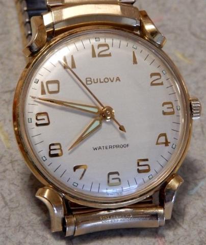 1963 Bulova watch dial