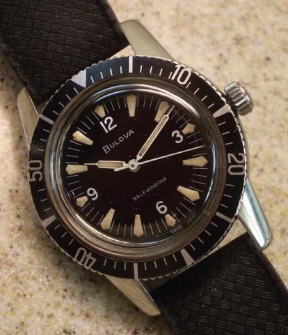Snorkel 1961 Bulova watch