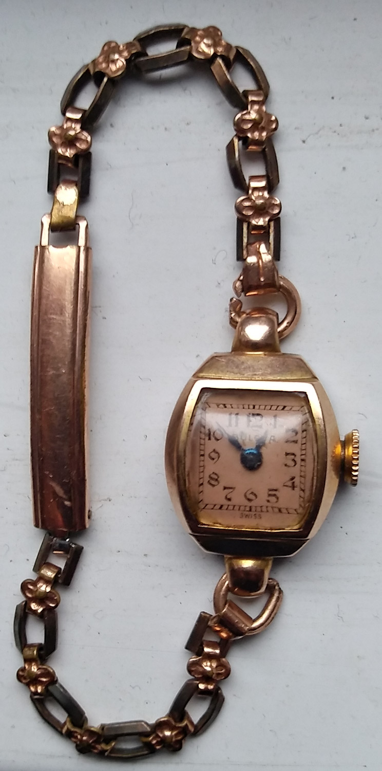 1947 Bulova watch front